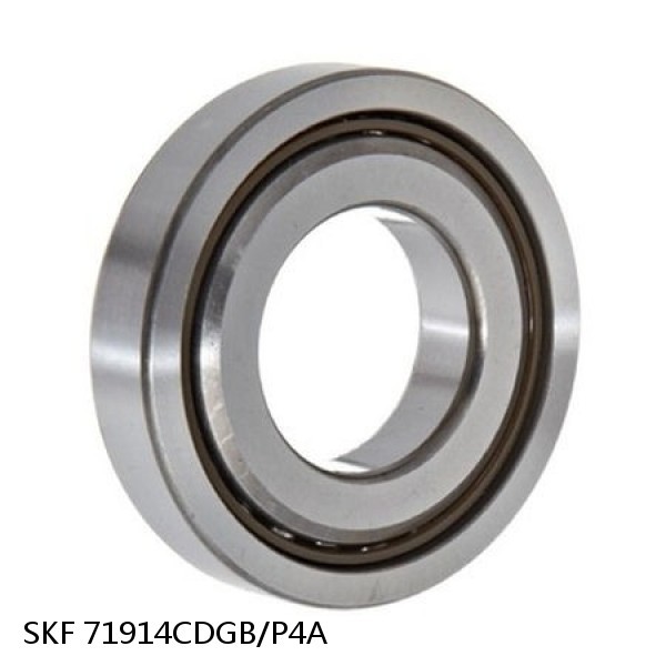 71914CDGB/P4A SKF Super Precision,Super Precision Bearings,Super Precision Angular Contact,71900 Series,15 Degree Contact Angle