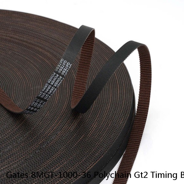 Gates 8MGT-1000-36 Polychain Gt2 Timing Belt 1000mm 8mm 36mm